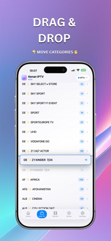 Kenan IPTV Pro - M3U & Xtream Screenshot 4 of 8