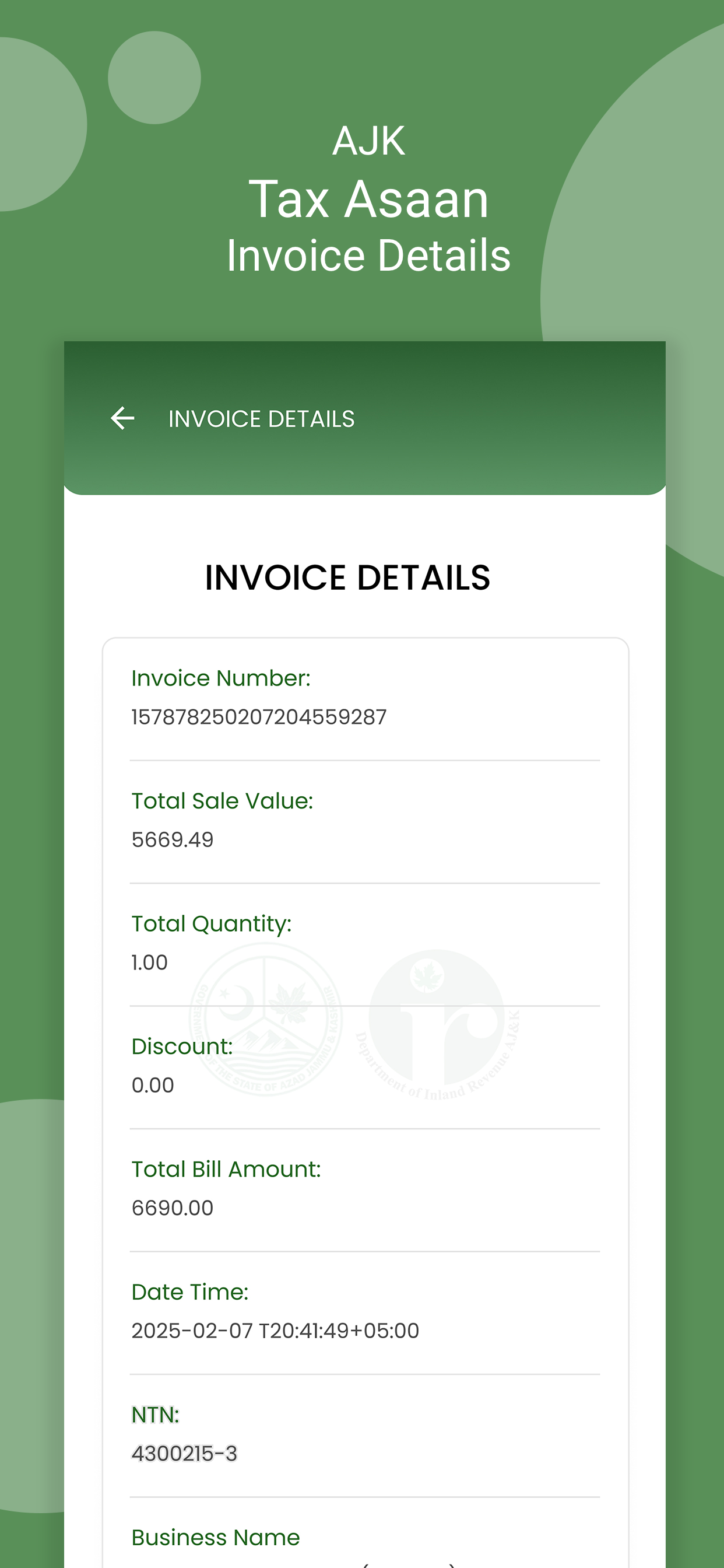 AJK Tax Asaan