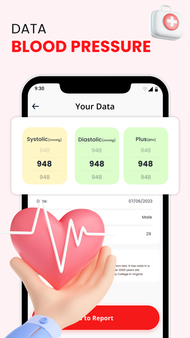 Blood Pressure Checker Appのおすすめ画像4