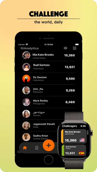 fitAnalytica - Steps Counter iPhone screenshot 4 - Health & Fitness app
