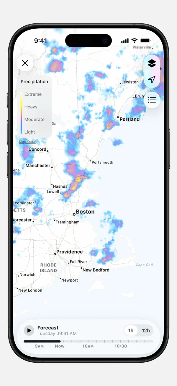 Apple Wetter Screenshot 3