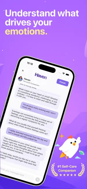 Haven: Self-Care Companion screenshot 2