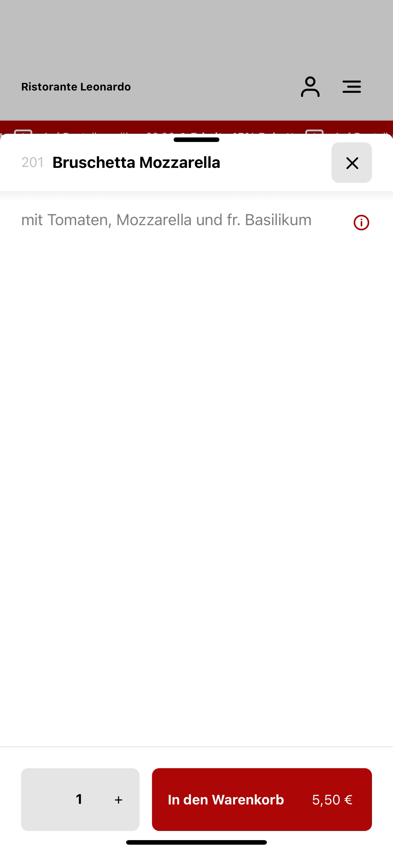 Ristorante Leonardo DE screenshot 4