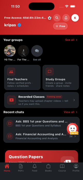 Bachelor Question Bank Screenshot 3 of 7