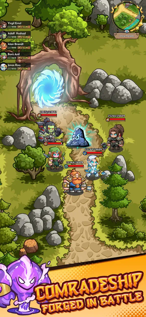 Mini Legion: Warband Hack screenshot 4 - iOS game interface