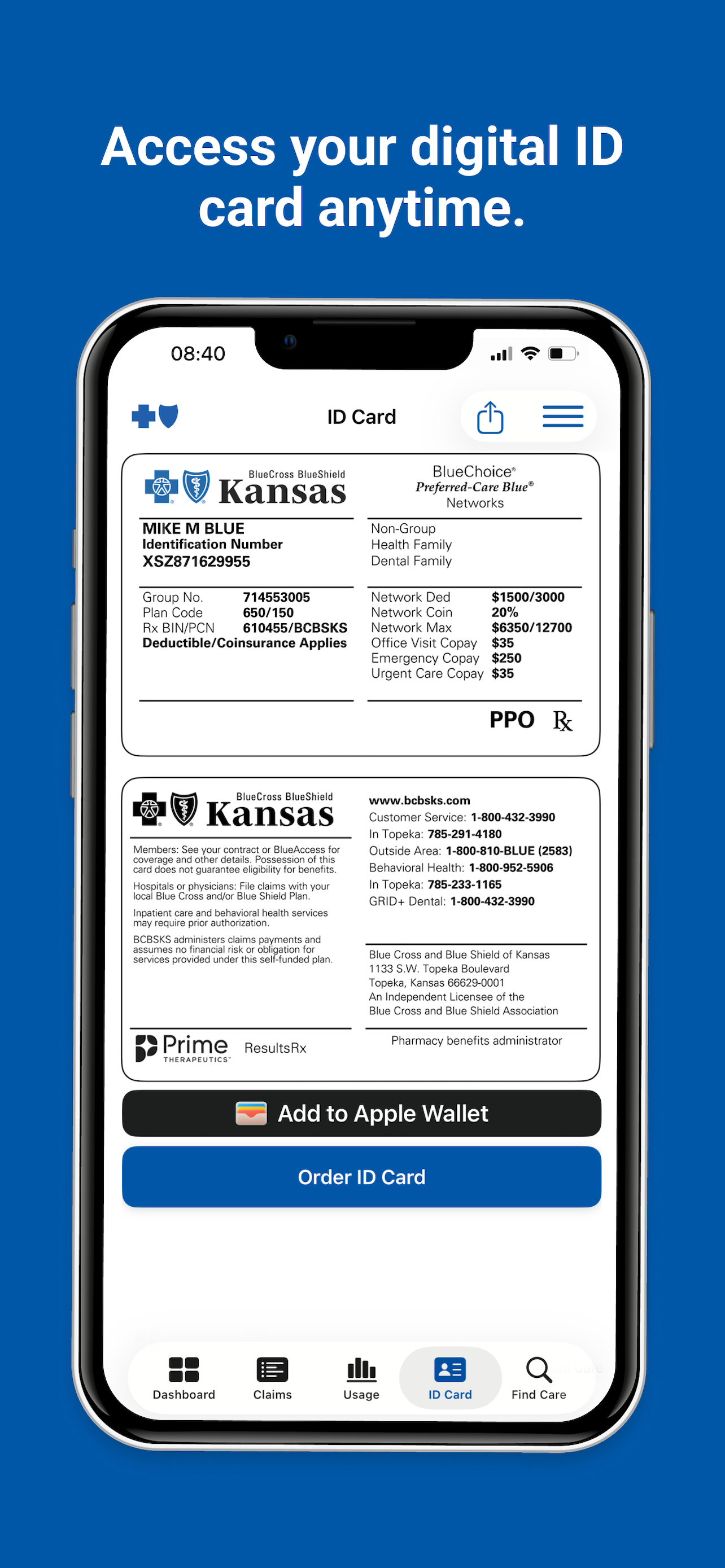 BCBSKS screenshot 3