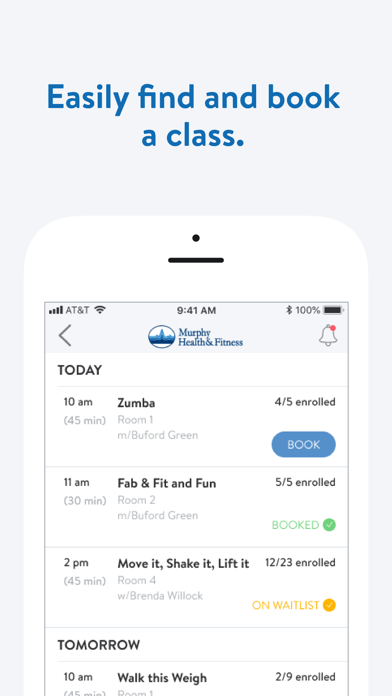 Murphy Health and Fitness Screenshot