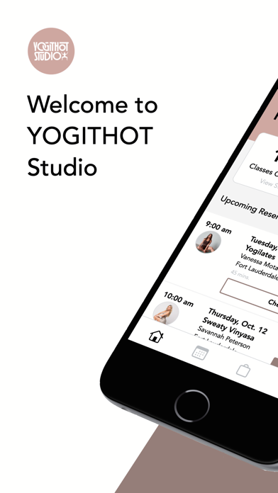 Screenshot 1 of YOGITHOT Studio App
