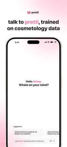 Pretti - AI makeup assistant screenshot