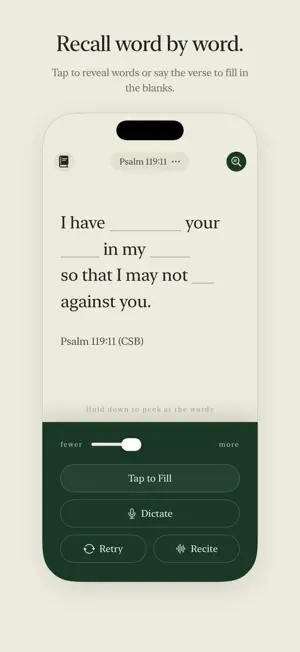 Speak – Memorize Scripture screenshot 3
