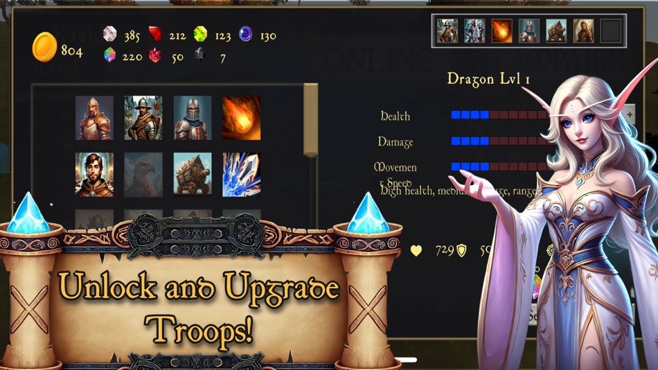 #2. Crowns of Conquest (iOS) 由: Higate Games LLC