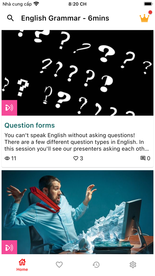 #4. English Grammar - 6mins (iOS) Podle: Nguyen Thi Hoai Thu