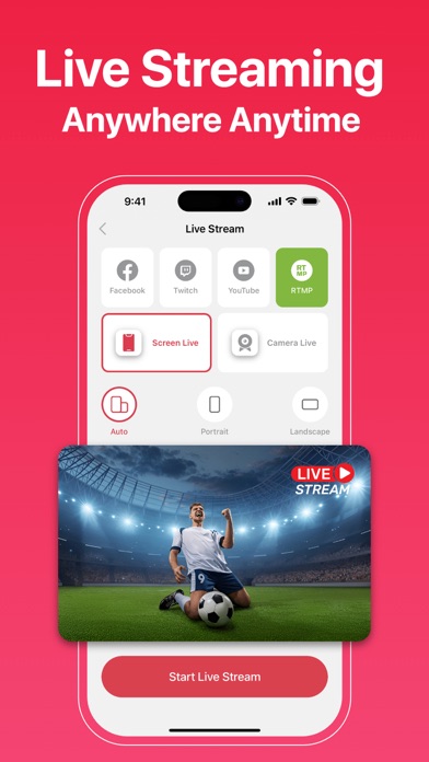 Screen Recorder - Dual Cam iPhone screenshot 2 - Utilities app