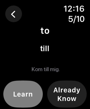 Most Common Swedish Words screenshot 22