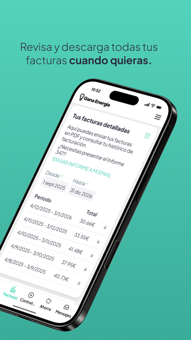 Screenshot #1 pour Gana Energia - App clientes
