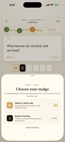 Riddle Run iPhone screenshot