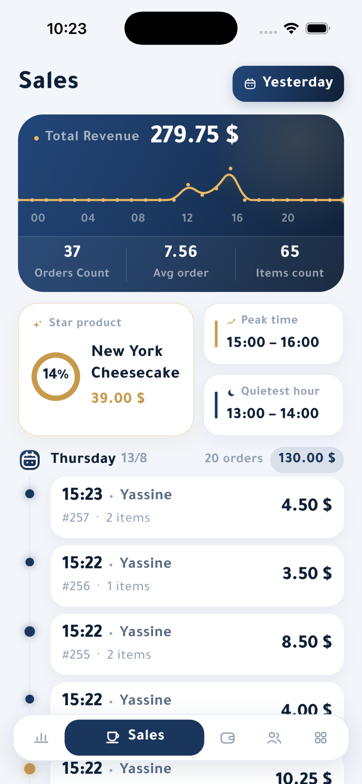 Cafizio Manager - Cafe Admin screenshot 4