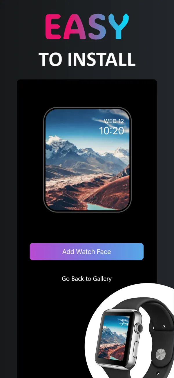 Screenshot #2 pour Fonds d'écran pour Watch Face