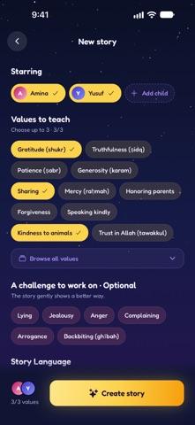 DeenBedtime: Islamic Stories screenshot 2
