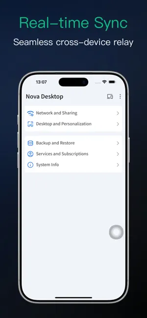 NovaFlow NAS screenshot 2