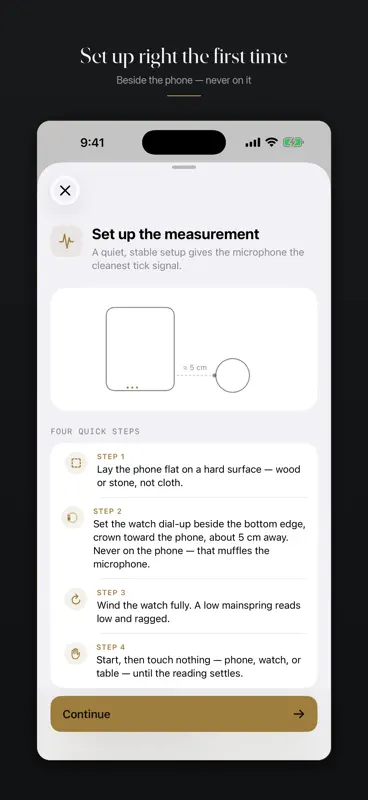 Hairspring: Watch Timegrapher screenshot 2 of 6