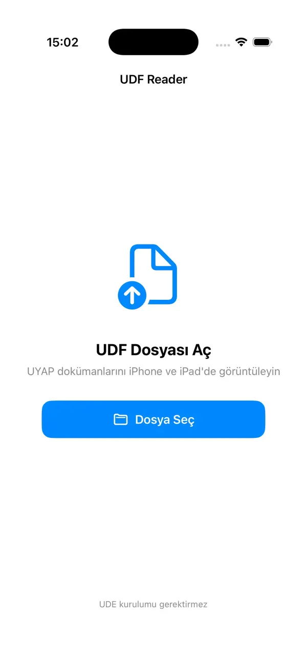 Screenshot #2 pour UDF Çevirici