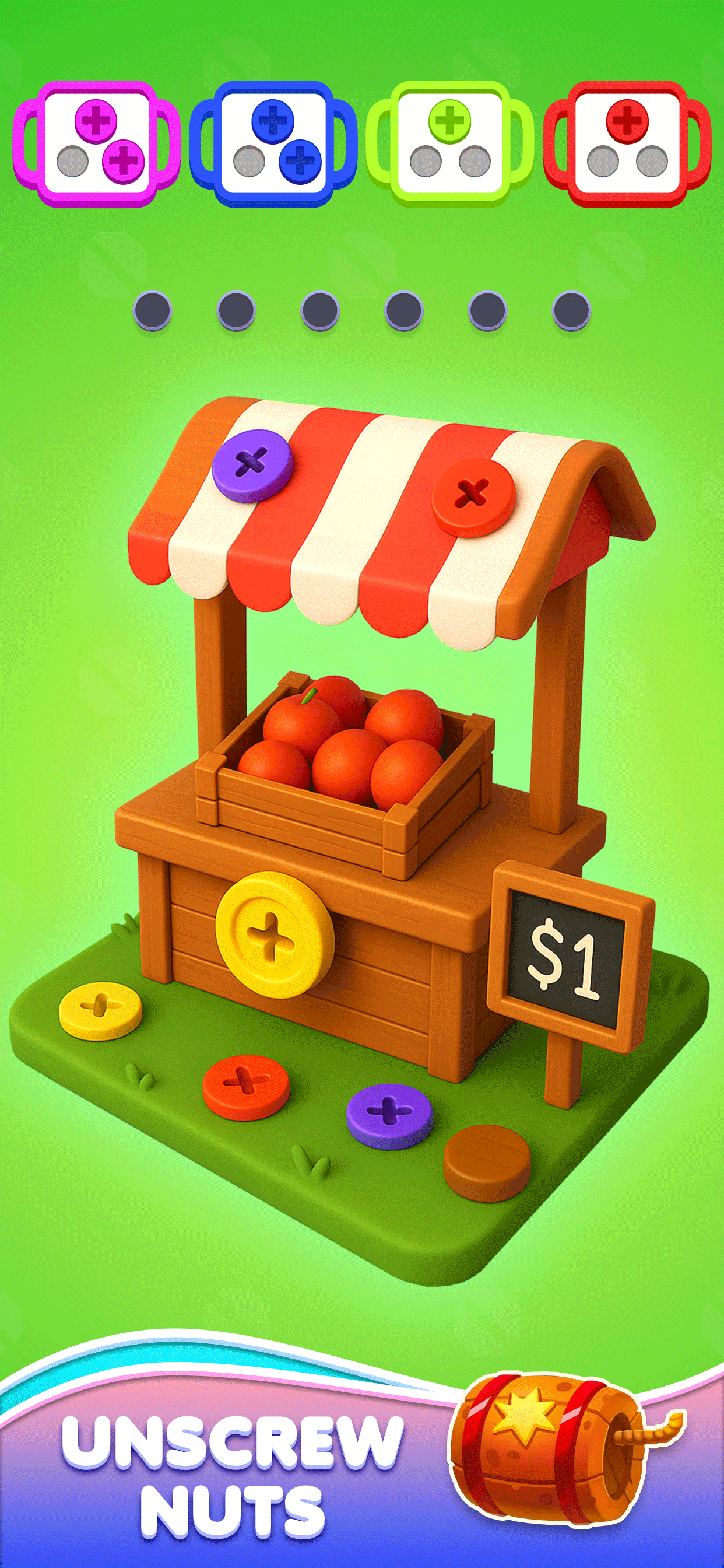 Screw Away 3D: Screwdom Games