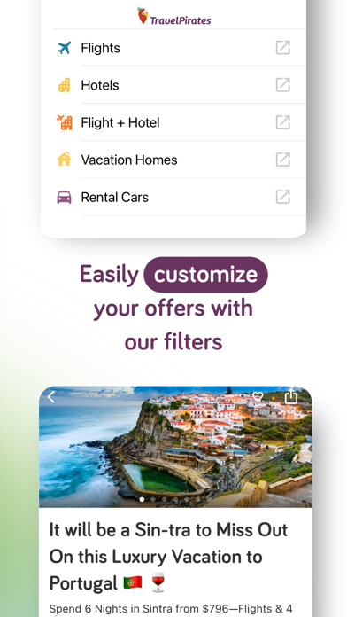 TravelPirates: Travel Deals Screenshot
