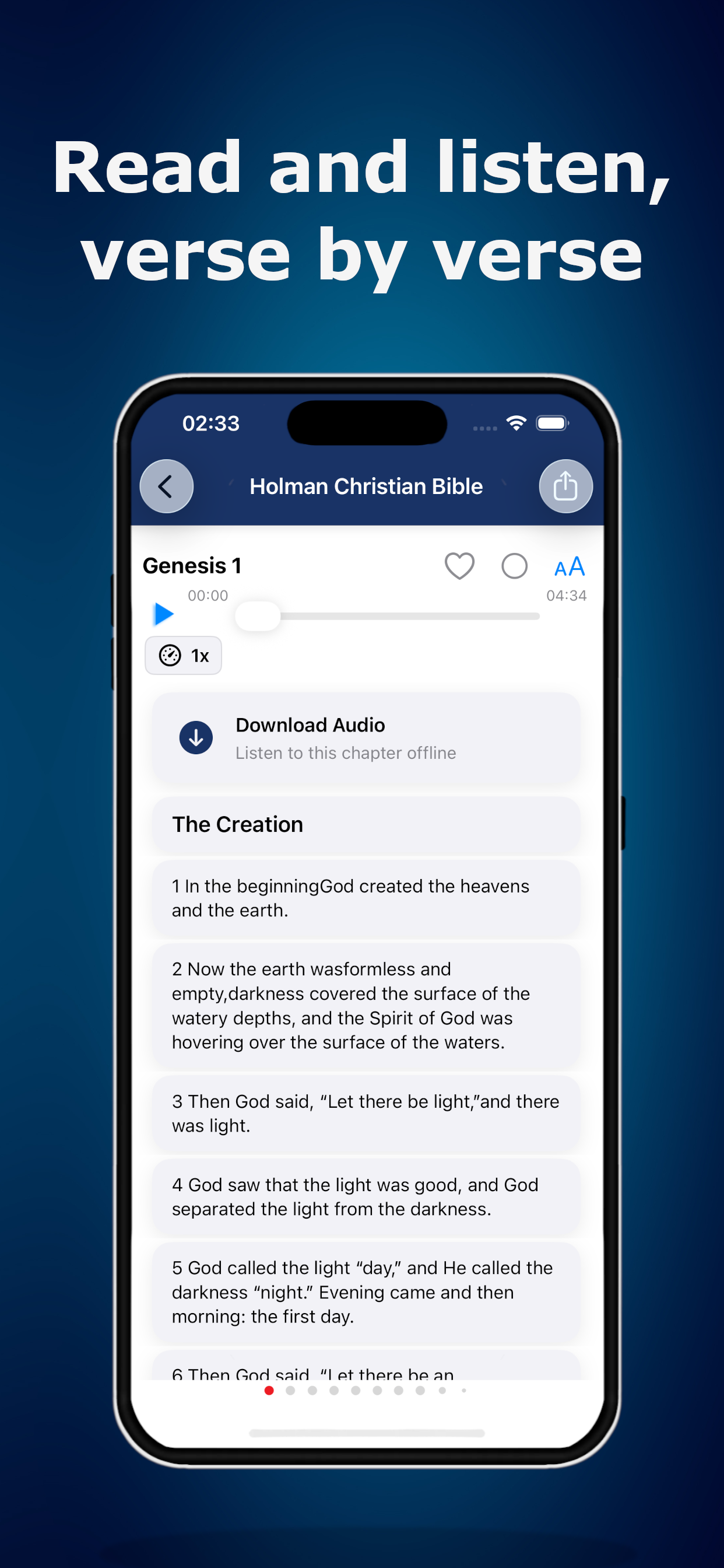Biblia Reina Valera (Audio) screenshot 3