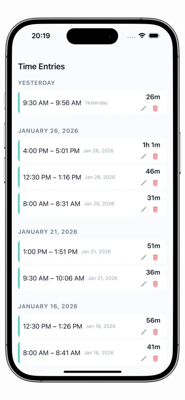 #4. Focus Tracker - Study Timer (iOS) Podle: ROBERT SCHLANGER
