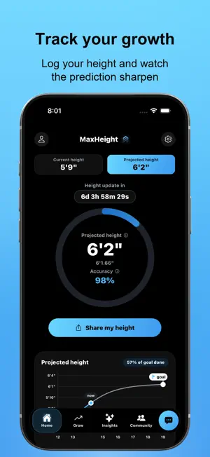 MaxHeight - Height Predictor screenshot 3