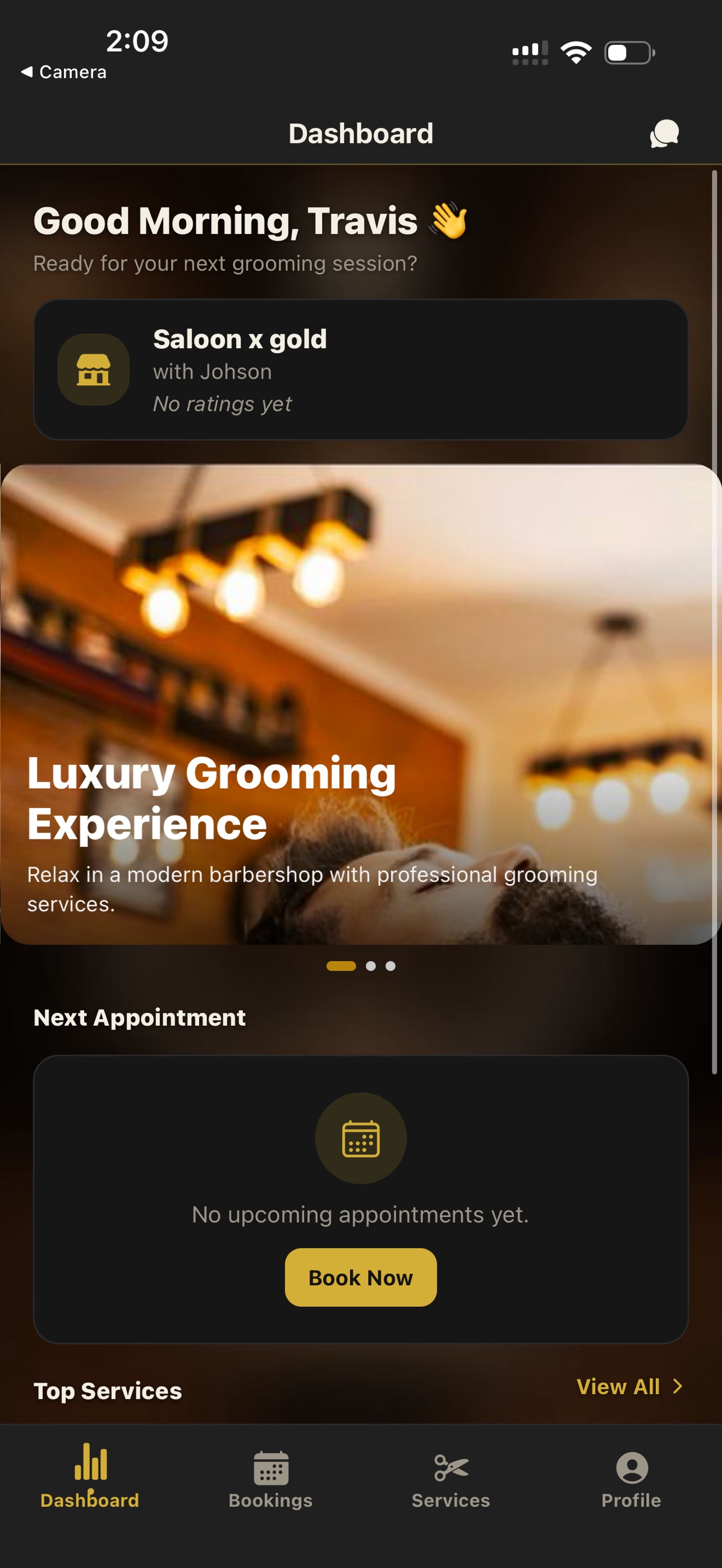 Screenshot 1 of My Barber - My saloon