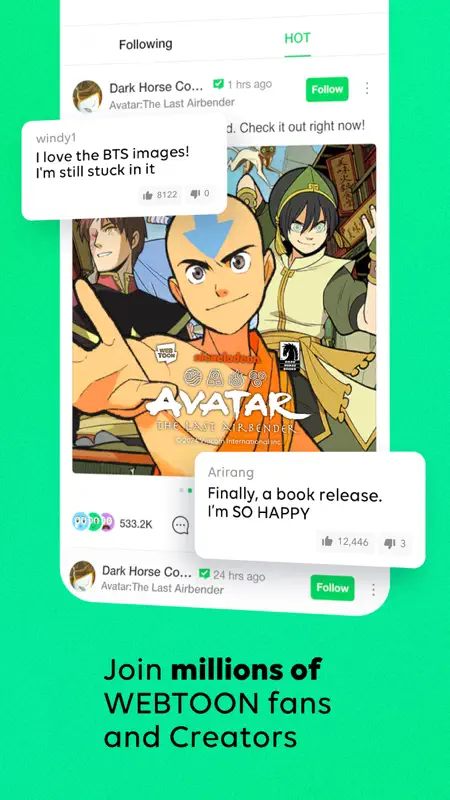WEBTOON: Manga, Comics, Manhwa screenshot 8 of 8