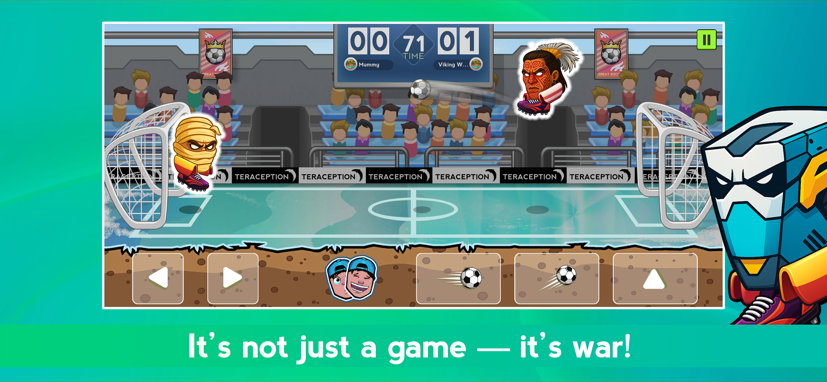 Foot Brawl - Fun Head Football