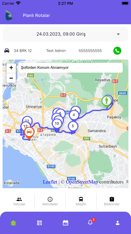 #2. RouteWix Yolcu (iOS) Podle: SezinSoft