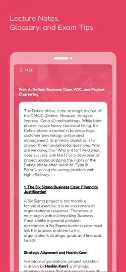 Six Sigma Prep 2026: With AI iPhone Screenshot 4