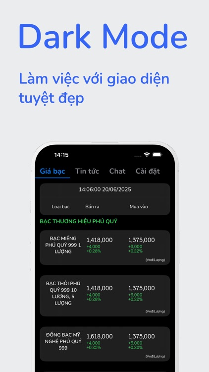 Giá Bạc screenshot-4