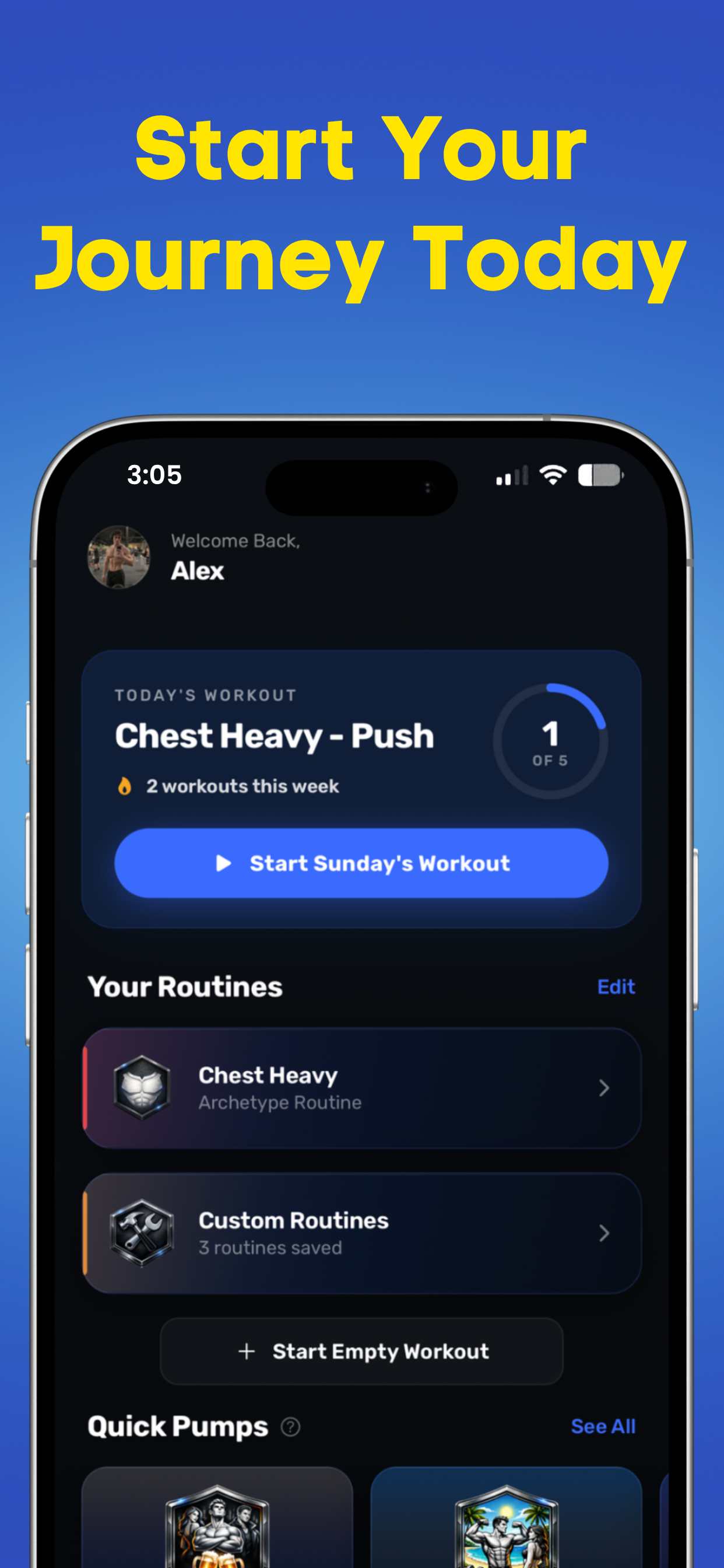 LiftMaxx - Gym Workout Planner