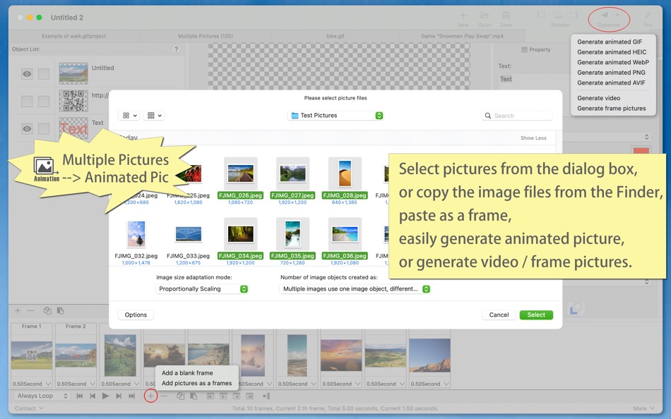 #5. Easy Animated Pictures (macOS) 由: 军 龙