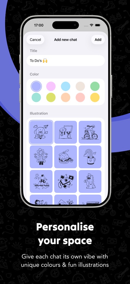 Hey Me - Chat Notes screenshot 5