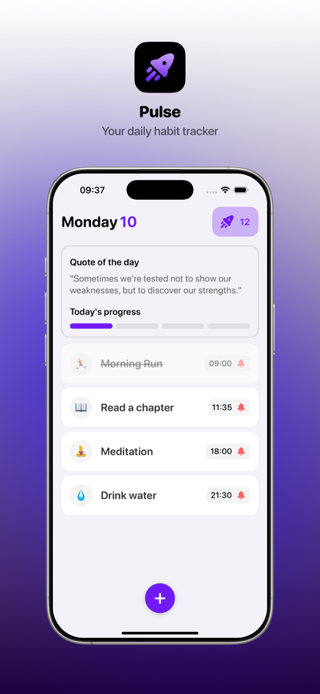 Pulse Habit screenshot 1