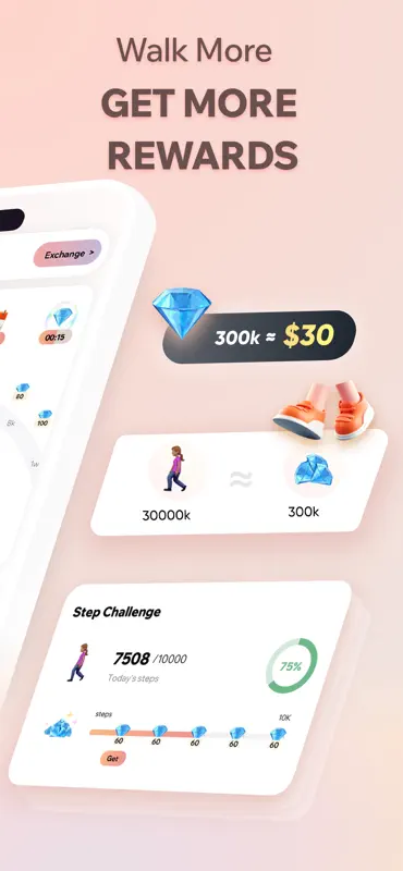 RunPerk: Pace & Earn Rewards screenshot 2 of 4