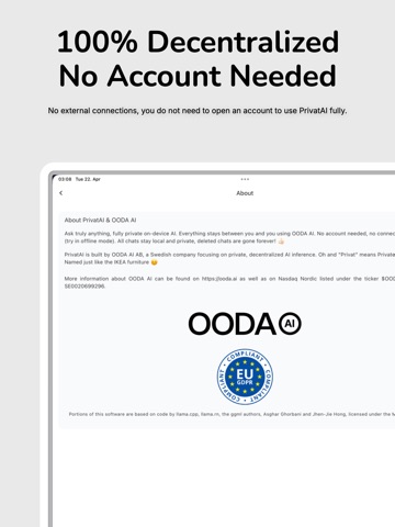 App screenshot