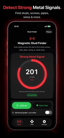 Stud Finder - Bubble Level Screenshot 2 of 5