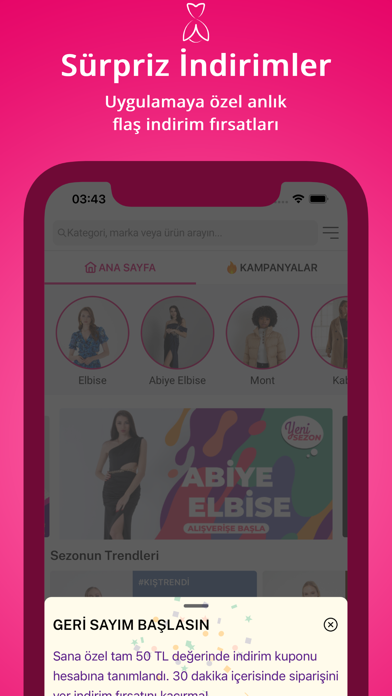 ElbiseBul: Online Shopping Screenshot
