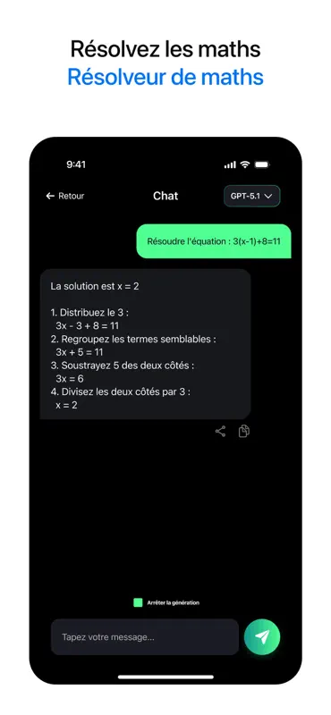 IA Chat Bot - Generateur screenshot 8 of 10