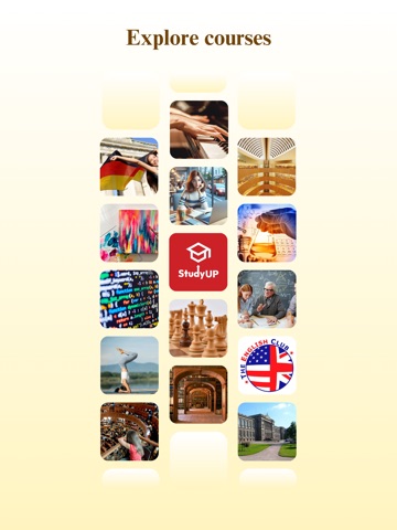 Study UP: Online Learning App iPad screenshot