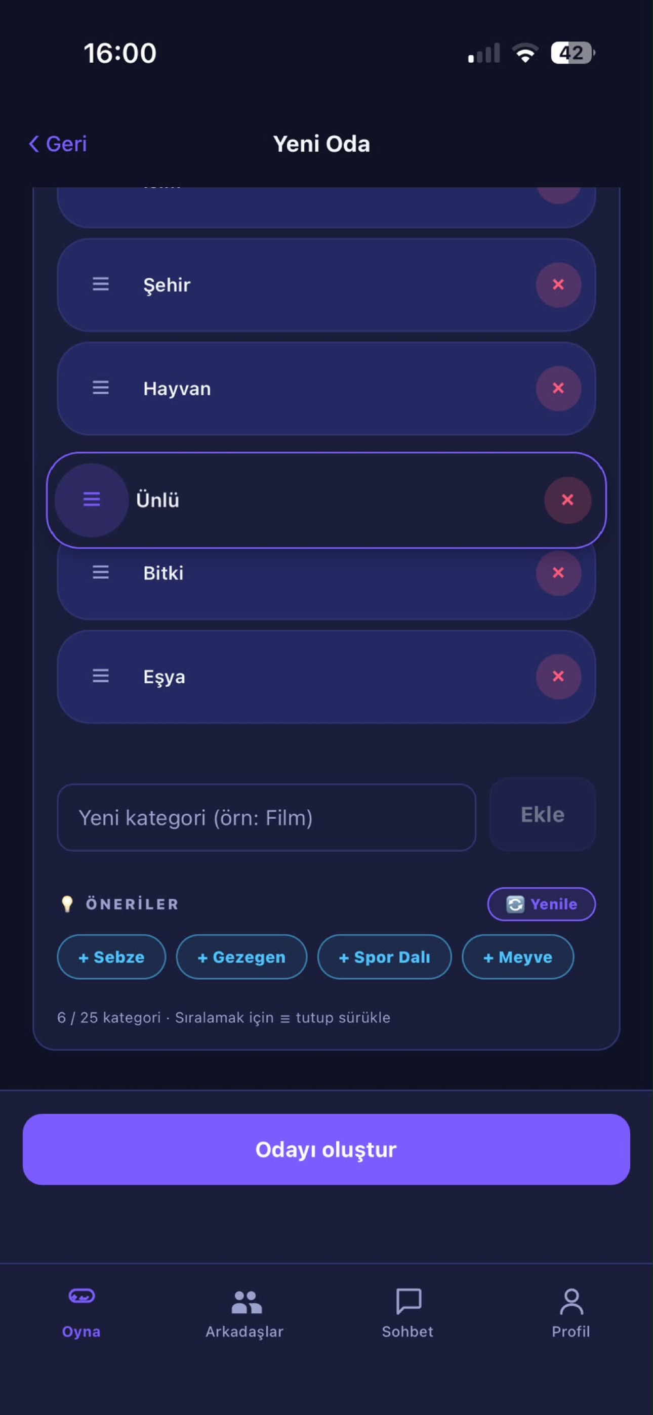 İsim Şehir Online screenshot 9