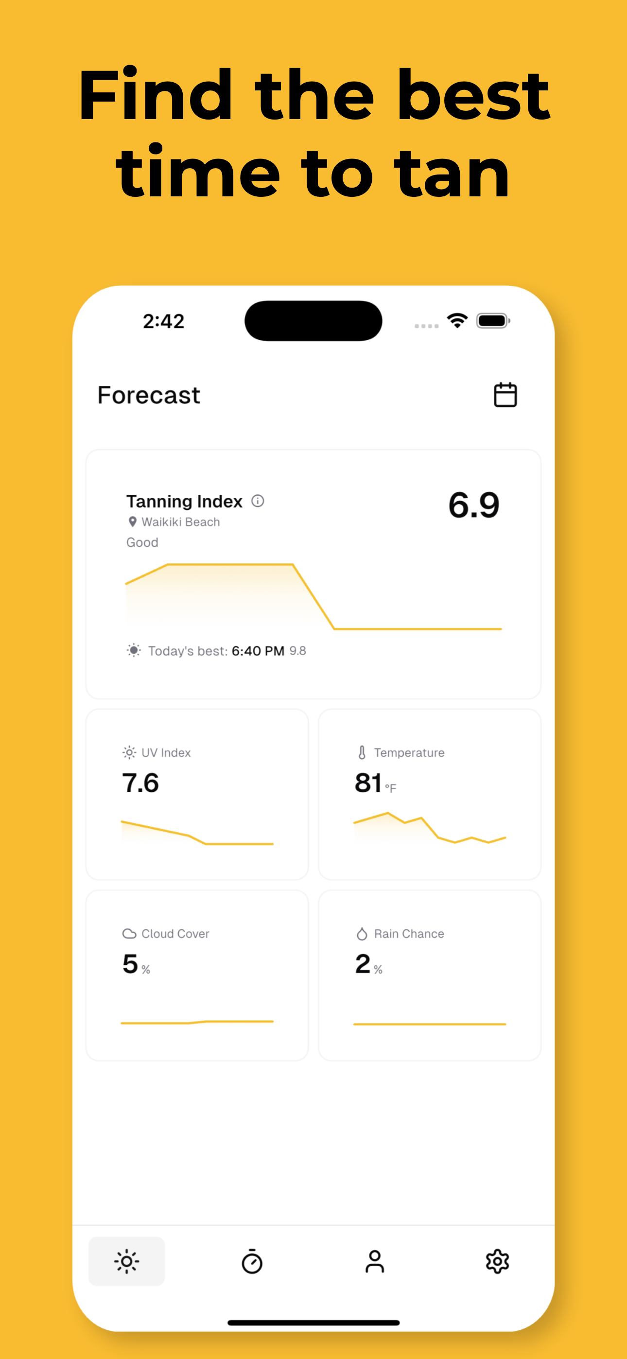 UV Tan: Tanning & Sun Tracker