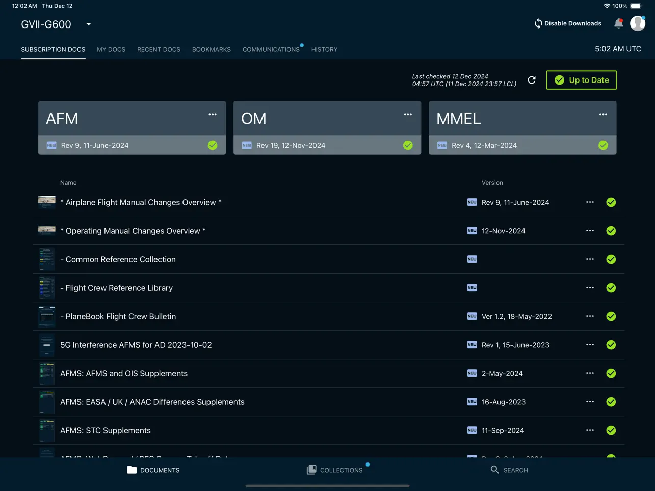 #1. Gulfstream PlaneBook (iOS) Ved: Gulfstream Aerospace